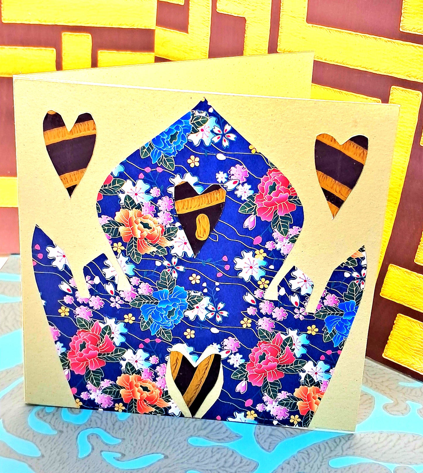 A TRIBUTE TO LOVE. HAND-CRAFTED & ECO-FRIENDLY GREETINGS CARD.