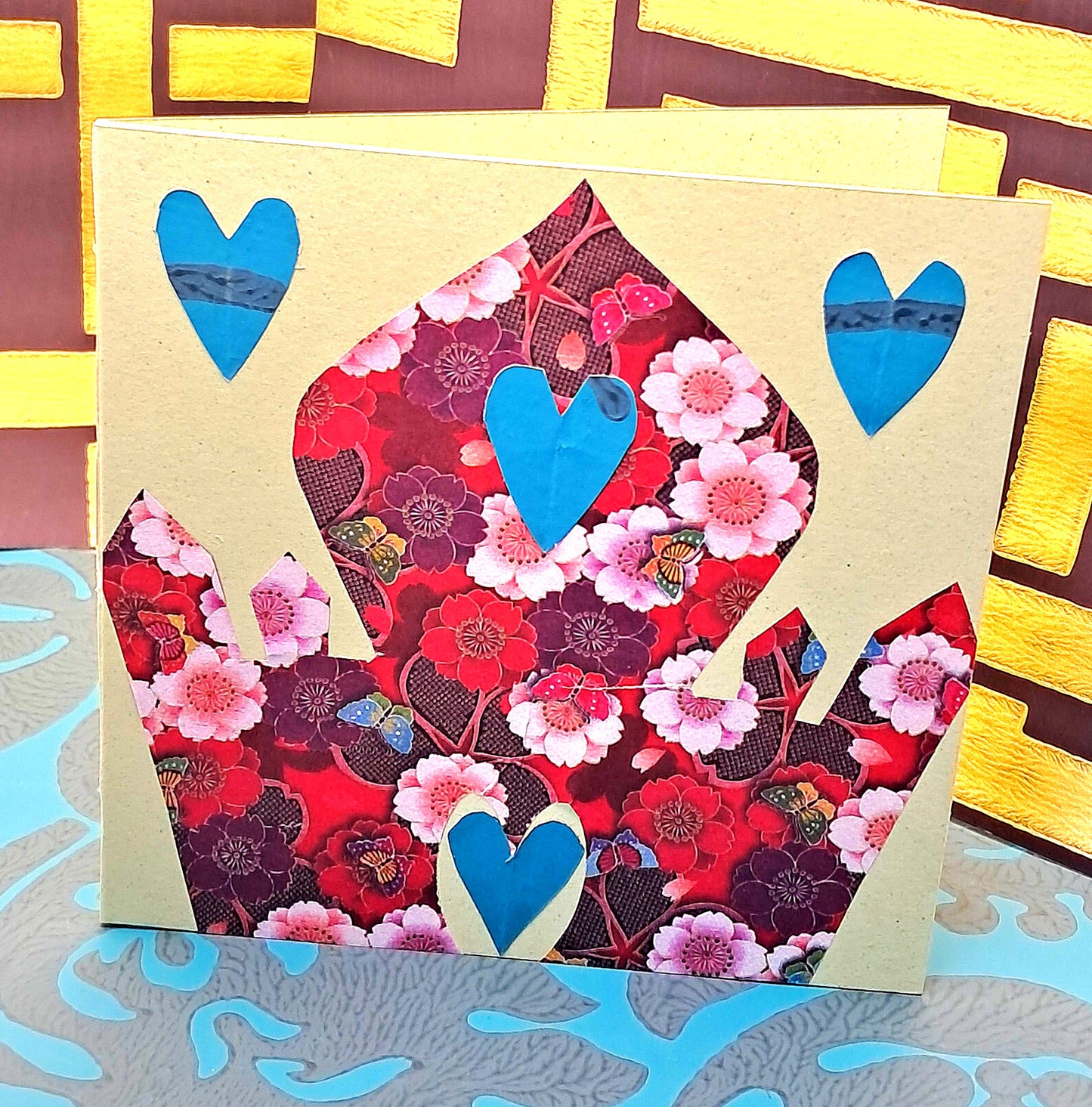 A TRIBUTE TO LOVE. HAND-CRAFTED & ECO-FRIENDLY GREETINGS CARD.