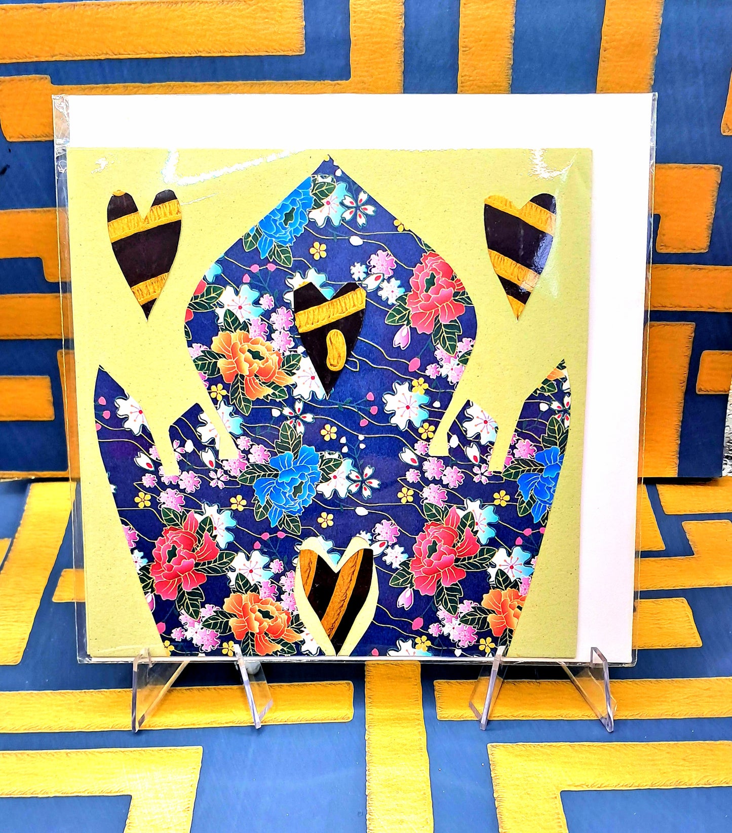 A TRIBUTE TO LOVE. HAND-CRAFTED & ECO-FRIENDLY GREETINGS CARD.