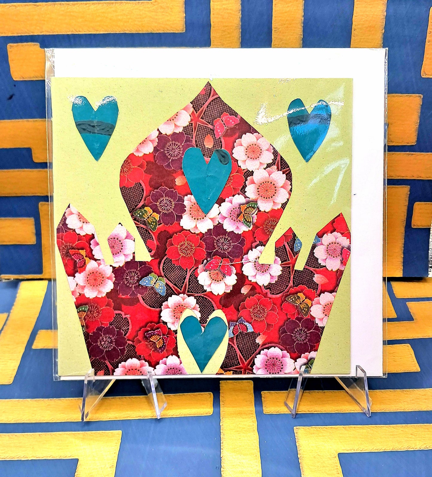 A TRIBUTE TO LOVE. HAND-CRAFTED & ECO-FRIENDLY GREETINGS CARD.